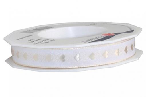 Herzchenband 15 mm - 20 m Rolle