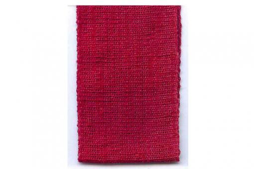 Dekorationsband Leinen-Optik - 40 mm - 15 m-Rolle - Uni