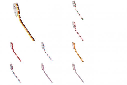 Flaggenband International - 20 m Rolle