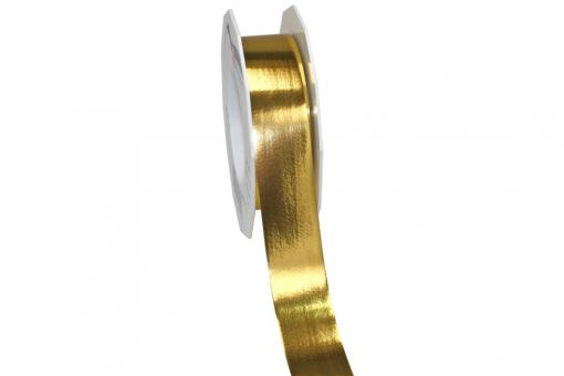 metallicband 25 mm breit in gold