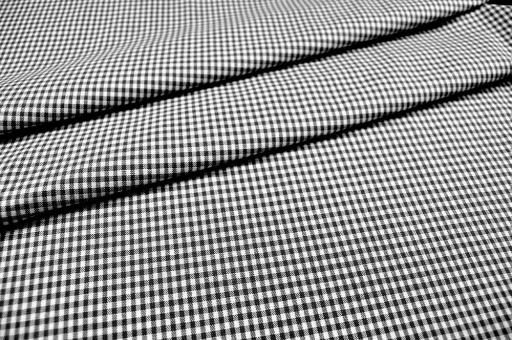 Vichy-Karo Tirol - 2 mm - Schwarz - 1,0 Meter