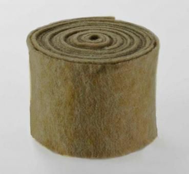 Wollfilz - 15 cm breit - 5 Meter-Rolle