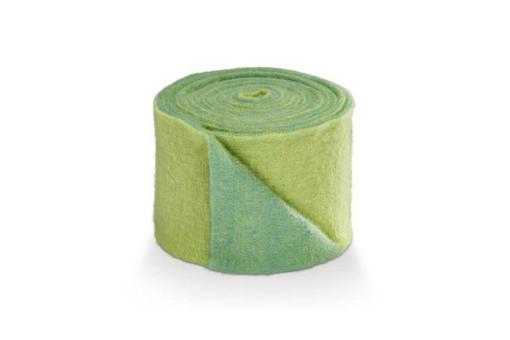 Wollfilz - 15 cm breit - 5/6 mm - 2 farbig - 5 Meter-Rolle