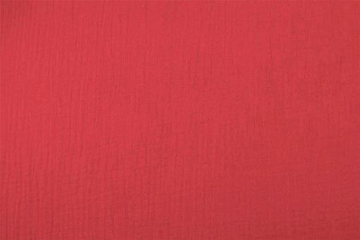 Double Gauze - Uni - Koralle - 1,0 Meter