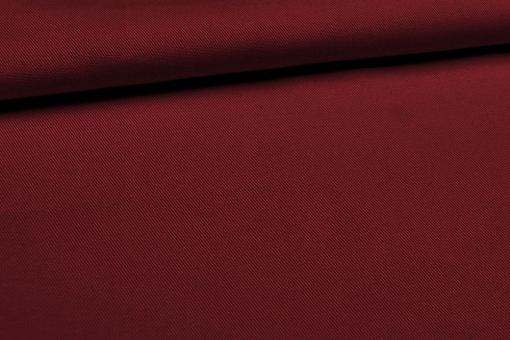 Twill-Stoff - Uni - Bordeaux - 1,0 Meter