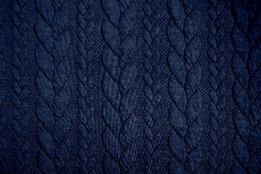 Sweatshirt-Stoff - Winter-Edition No 3 Nachtblau
