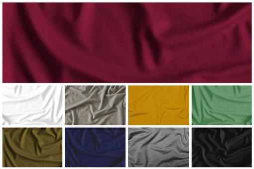 Farbtafel für den Viskose Power-Jersey - Deluxe in Uni