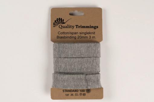 Jersey-Schrägband - Kombi - Uni