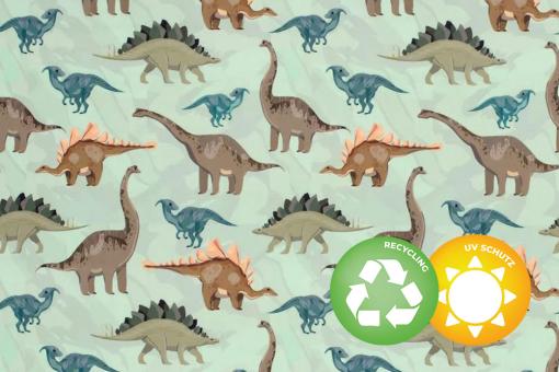 Badeanzugstoff Recycling - Dinos