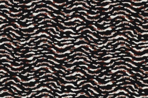 Viskosejersey Digital - Zebrana