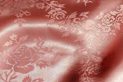 Satin-Jacquard - Rosen