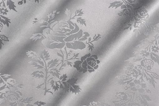 Satin-Jacquard - Rosen