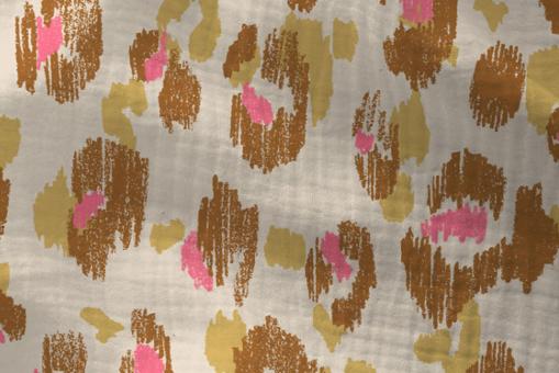 Musselin - Abstrakter Leopard