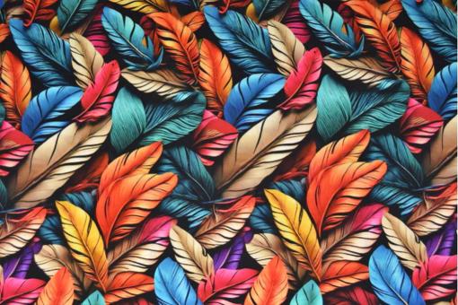 Viskosestoff 3D - Federn