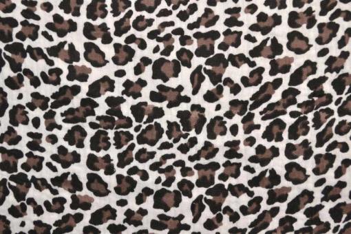 Musselin - Leo - Weiß