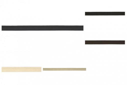 Paspelband Leder-Imitat - Meterware