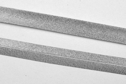 Glitzer-Schrägband - 2/4 cm breit - Meterware