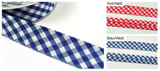 Farbtafel mit karierten Schrägbändern in verschiedenen Farben