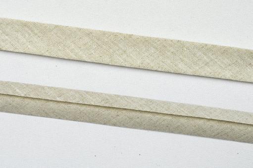 Leinen-Schrägband - 2/4 cm breit - Meterware