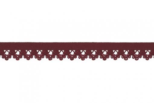 Elastische Häkelspitze - 1,3 cm - Uni