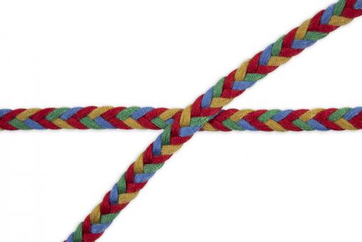 Geflochtene Kordel - Bunt