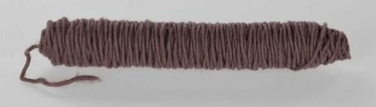 Wollkordel gefilzt - 5 mm - Jute Kern - 55 Meter Rolle