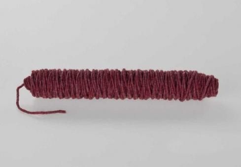 Wollkordel gefilzt - 5 mm - Jute Kern - 55 Meter Rolle