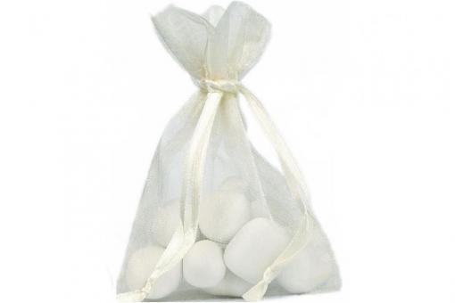 10 x Organza Säckchen 7,5 x 10 cm