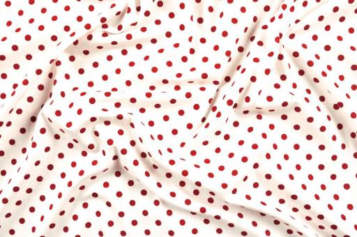 Baumwolle Popeline - große Tupfen