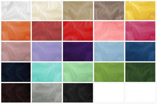 Voile aus Baumwolle in verschiedenen Farben