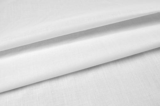 Baumwoll-Mix - super leicht - Weiß