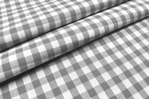 Baumwollstoff Vichy-Karo - 1 cm - Alpenluft