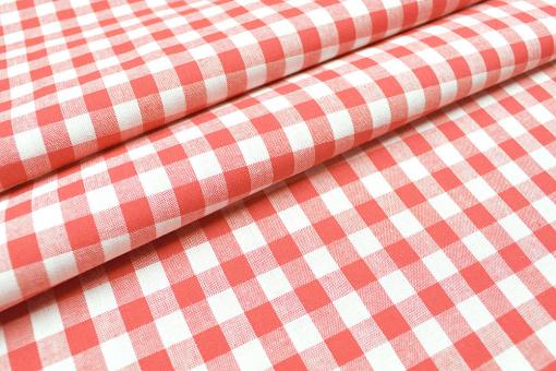 Baumwollstoff Vichy-Karo - 1 cm - Alpenluft