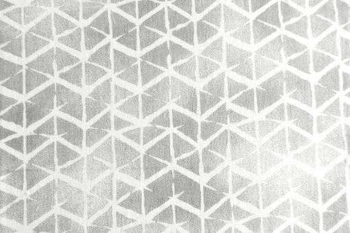 Bettwäsche-Stoff - Geo Grey - 295 cm - 1,0 Meter
