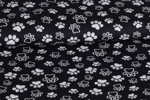 Baumwollstoff - Tatzen