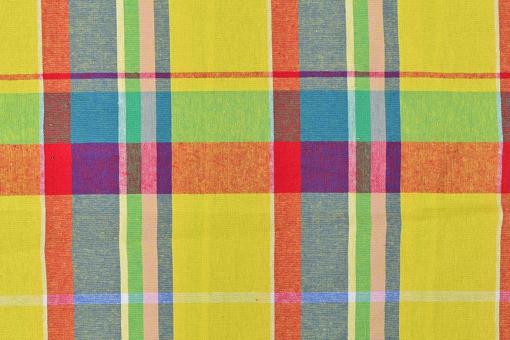 Karo-Baumwollstoff Harri