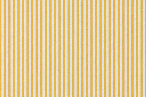 Baumwollstoff - Streifen - Weiß/Gelb