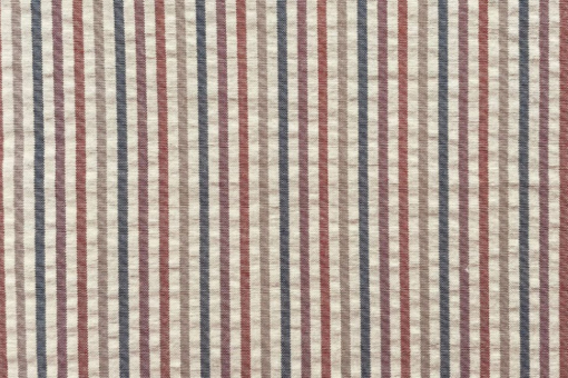 Seersucker - Streifen - Bunt