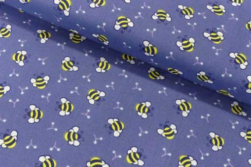 Baumwollstoff - Hummeln - 110 cm