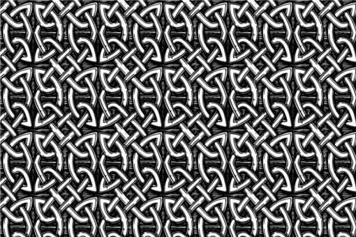 Dekostoff St. Patrick - Ornament