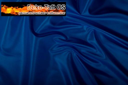 Deko-Taft - permanent schwer entflammbar - 310 cm - Nachtblau - 3,0 Meter Nachtblau