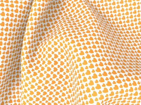 Dekostoff - Herzen groß und klein