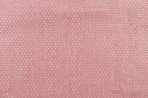Dekostoff Simply - Raute - Rosa - 1,0 Meter