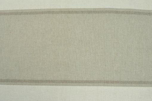 Dekostoff - Leinenoptik - Streifen - Beige - 1,0 Meter