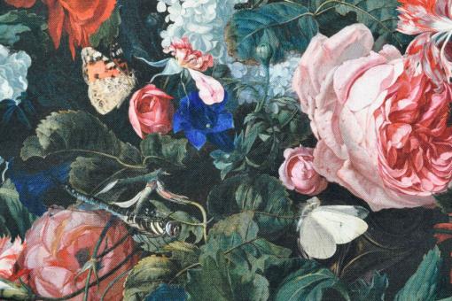 Premium-Dekostoff - Blumenzauber