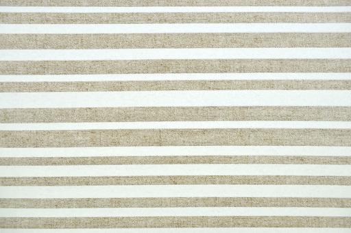Dekostoff Leinenoptik - Querstreifen - 280 cm