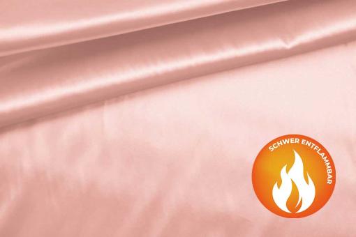Polyester-Satin - permanent schwer entflammbar - 308 cm
