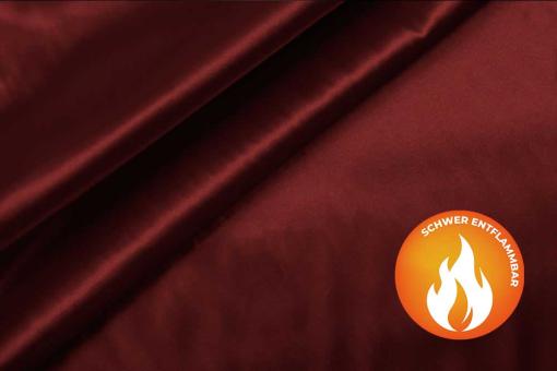 Polyester-Satin - permanent schwer entflammbar - 308 cm