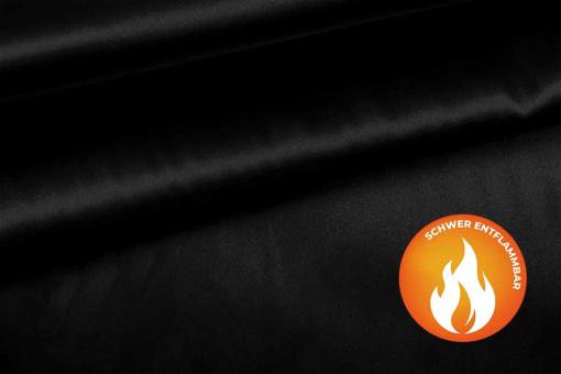 Polyester-Satin - permanent schwer entflammbar - 308 cm