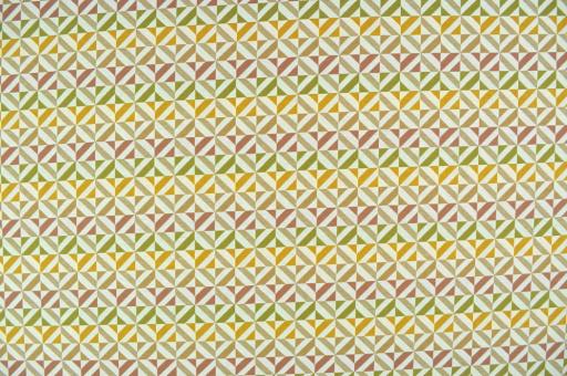 Dekostoff Jacquard - Retro-Muster - 1,0 Meter